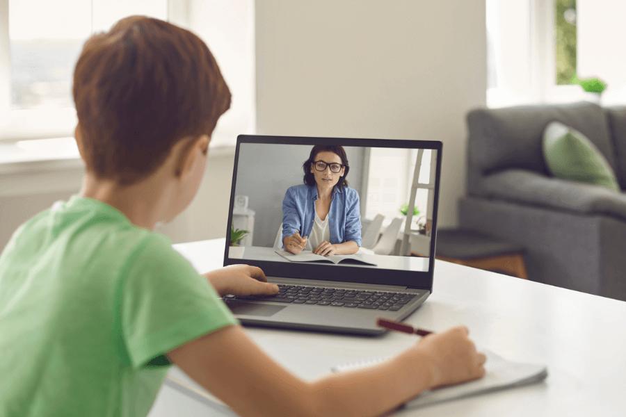 sesión de clases particulares online